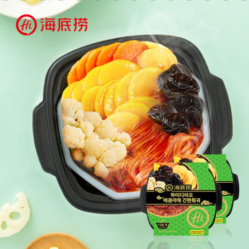 海底捞 自热火锅 香辣素食 410g/盒 商品图1