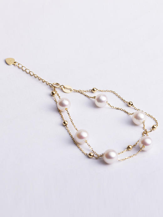 LUCINE 鹿鸣珠宝 |【满天星】双排珍珠手链 商品图2