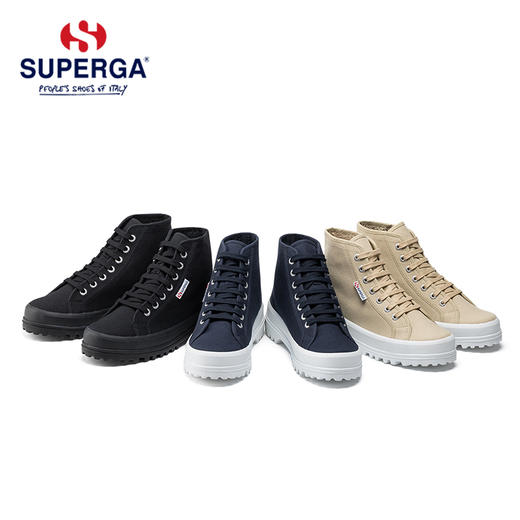SUPERGA新款 百搭时尚男女情侣高帮靴子帆布 S00GXG0 商品图1