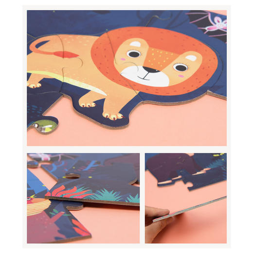 T 弥鹿mideer 地板拼图-森林狂欢 28P 商品图3