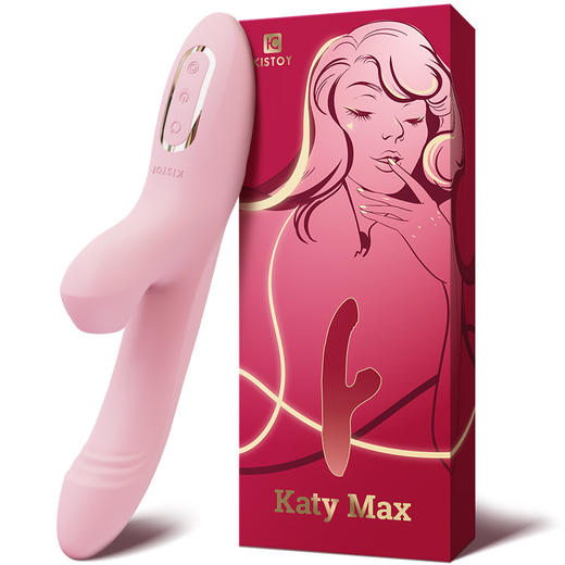 KISSTOY katy系列三款加温按摩震动棒 女用冲击吮爱吸AV棒 商品图5