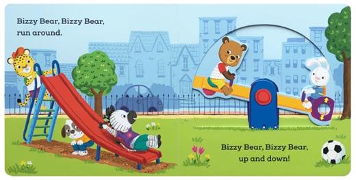 【新人礼】【Bizzy Bear系列】【纸板机关书】Bizzy Bear:Playtime Park  忙碌的小熊：公园欢乐日 商品图1