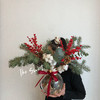 花艺 进口冬青大松瓶花 商品缩略图1