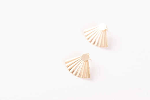 CHINA earrings - ROUND 前后耳环 商品图1