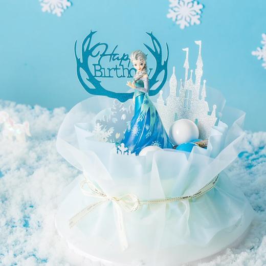 【冰雪奇缘】香草奶油芒果夹心口味蛋糕 低糖低脂 商品图0