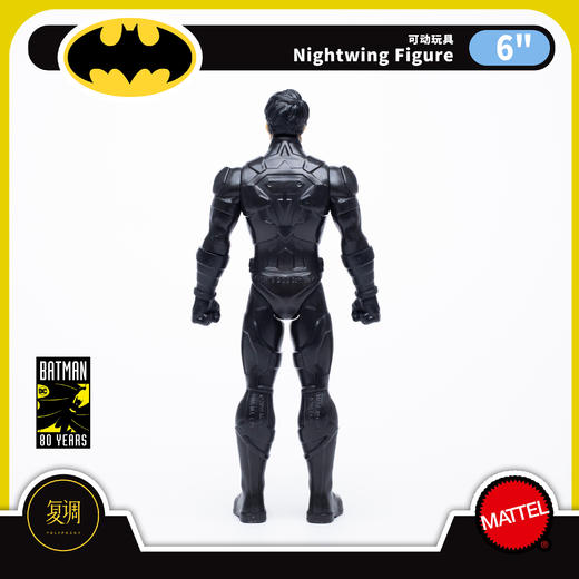 现货 美泰 夜翼 6英寸 模型 蝙蝠侠 周年系列 摆件 商品图3
