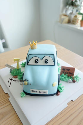「翻糖定制」翻糖异形卡通汽车