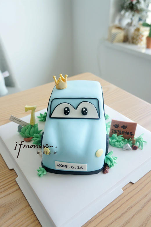「翻糖定制」翻糖异形卡通汽车 商品图0