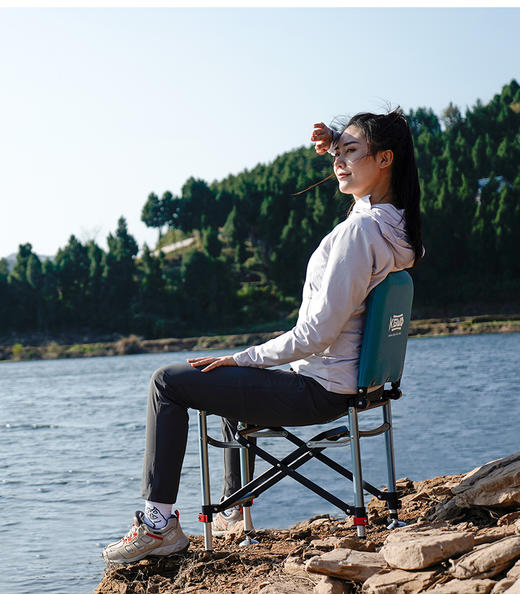 空钩悟道新款超轻骑士钓椅多功能小巧轻便折叠钓鱼椅全地形钓鱼凳 商品图1