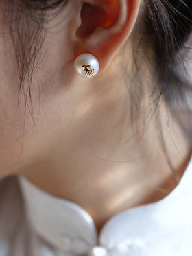 LUCINE 鹿鸣珠宝 |【明月珰】珍珠耳钉