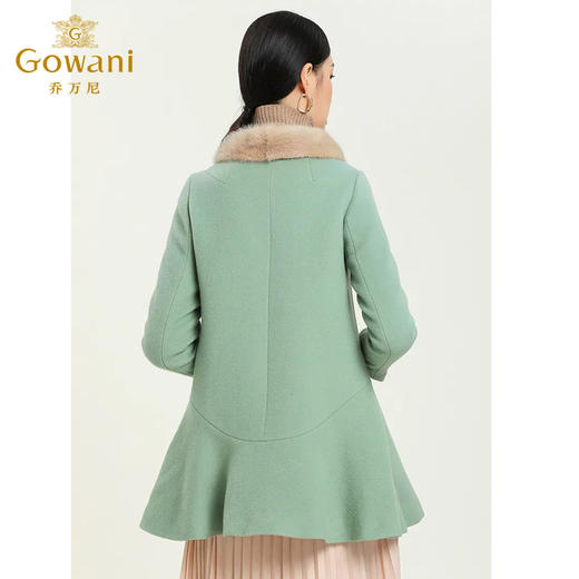 乔万尼羊毛大衣斗篷式中长款E154A288 商品图5