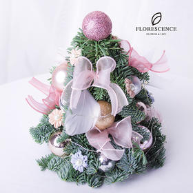 【花柒】诺贝松小圣诞树圆筒礼盒