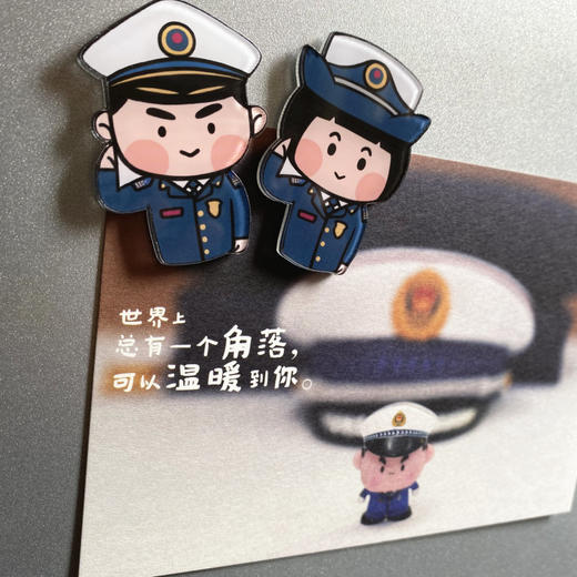 “蓝朋友”消防系列冰箱贴 商品图1