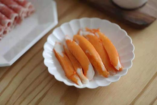 ‼️12.17日结束（3盘多送1盘蟹柳，到手4盘）出口品质蟹肉棒/蟹柳.极少淀粉. 满满肉感.鲜甜可口.精致原料.开袋即食.冷冻贮存 商品图1