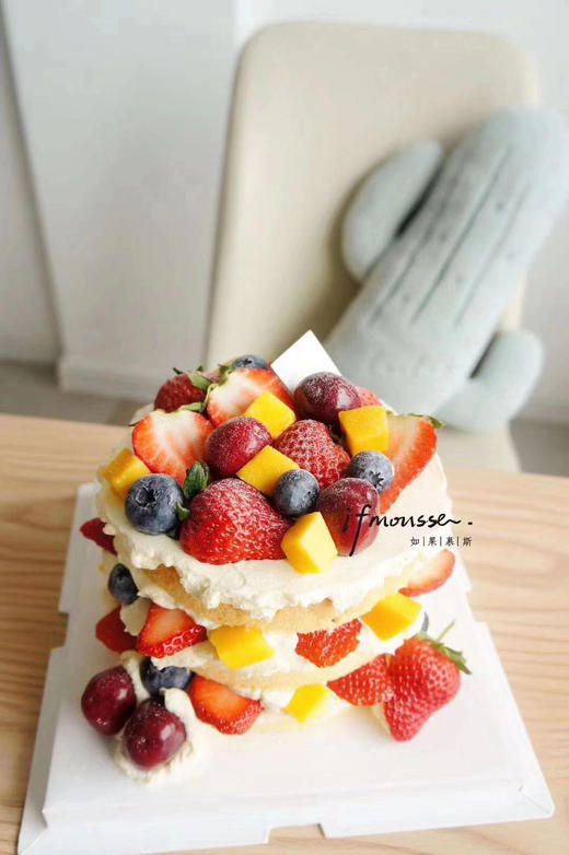 「经典」 水果裸蛋糕 芒果 青提 蓝莓装饰 （樱桃草莓过季啦） 商品图1