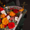 【花柒】进口诺贝松圣诞主题大花束 商品缩略图2