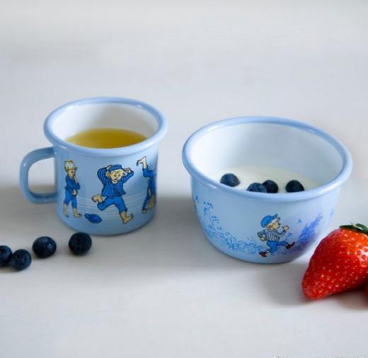 芬兰Muurla搪瓷碗 儿童可爱汤碗 珐琅餐具碗 原装进口|百里居 商品图7