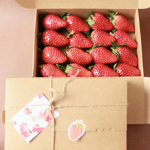 新鲜草莓礼盒｜当日采摘 商品图6