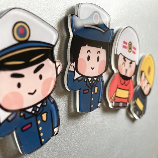 “蓝朋友”消防系列冰箱贴 商品图3