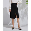 EITIE爱特爱春季新款洋气通勤职业包臀开叉显瘦半身裙女裙6306003 商品缩略图8