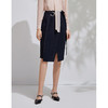 EITIE爱特爱春季新款时尚通勤百搭洋气显瘦包臀开叉半身裙女6106802 商品缩略图2