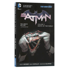 蝙蝠侠 灭Q族之灾 英文原版 Batman Vol 3 Death of the Family 新52蝙蝠侠系列漫画 布鲁斯韦恩 英文版进口原版英语书籍