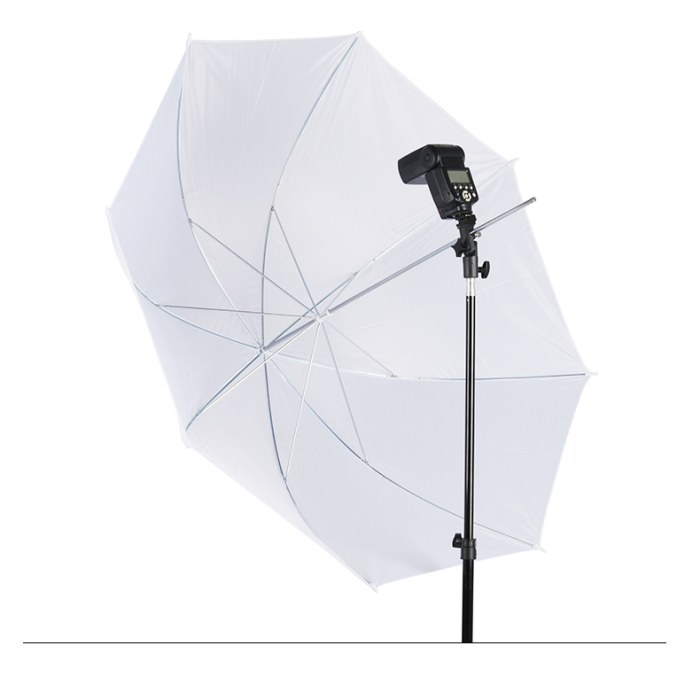 43寸柔光伞柔光棚反光伞白色影楼伞人像闪光灯柔光通用摄影器材 摄影伞
