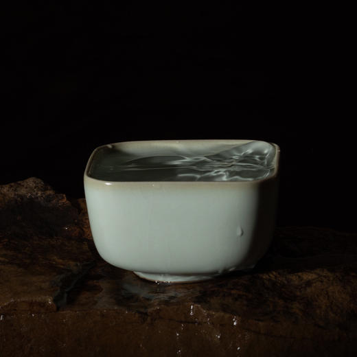 东道主人｜方融杯（汝官窑） 商品图3