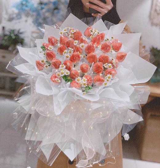 草莓发光花束 商品图0