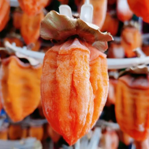 『正宗富平柿饼』陕西霜降流心柿饼、香甜软糯 商品图1