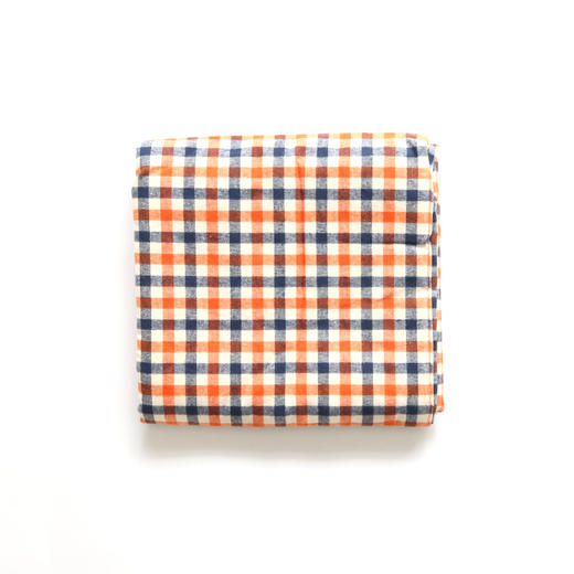 HUJI祤集厚款长围巾插画磨毛棉格纹 商品图2