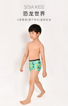 SISIA小男童平角泳裤