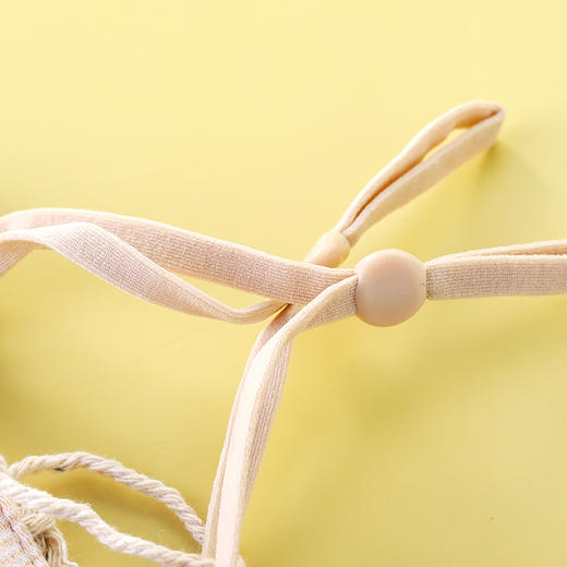 有机棉儿童口罩/成人口罩 2个装 方格条纹款 可水洗 100%有机棉 可调节卡扣设计 欧式中风简约 纯棉透气亲肤 环保可降解 素道敦煌天然有机彩棉织造 舒适安全健康 [漳州仓] 商品图6