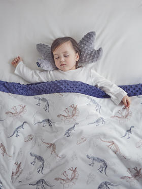 Domiamia 针织薄夹棉豆豆毯