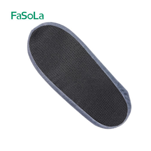 FaSoLa绒布鞋套家用布料可洗成人加厚防滑耐磨非一次性脚套可清洗 反复使用 商品图8