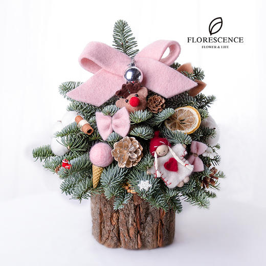 【花柒】进口诺贝松圣诞树礼盒 商品图3