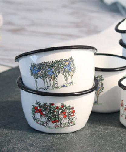 芬兰Muurla搪瓷碗 儿童可爱汤碗 珐琅餐具碗 原装进口|百里居 商品图5