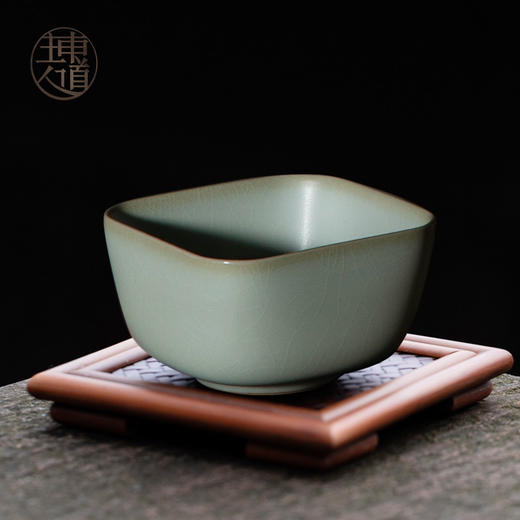 东道主人｜方融杯（汝官窑） 商品图0