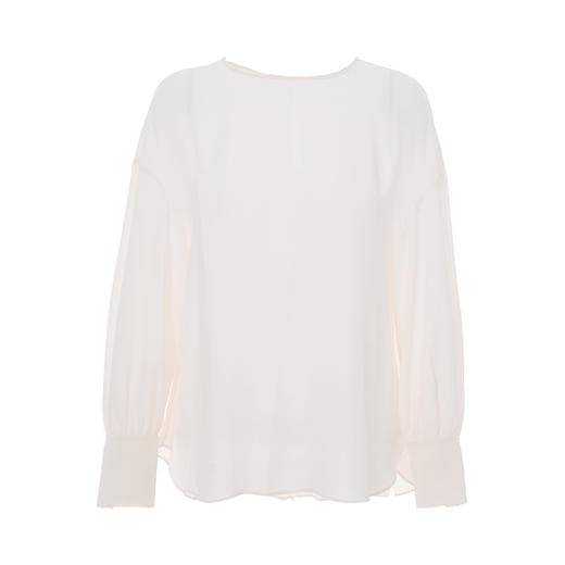 EITIE爱特爱春季新款知性时尚垂感舒适显瘦百搭女上衣6113816 商品图5