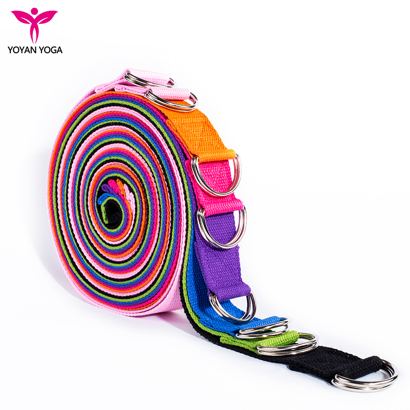 悠妍专业瑜伽伸展带无弹力15104A初学者训练辅助拉伸瑜伽带