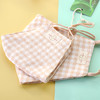 有机棉儿童口罩/成人口罩 2个装 方格条纹款 可水洗 100%有机棉 可调节卡扣设计 欧式中风简约 纯棉透气亲肤 环保可降解 素道敦煌天然有机彩棉织造 舒适安全健康 [漳州仓] 商品缩略图8