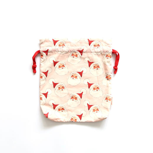 HUGOJIRO中号束口袋插画圣诞老人 商品图0