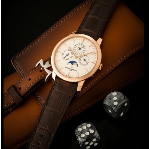 江诗丹顿 Vacheron Constantin传袭系列超薄万年历腕表 43175/000R-9687 商品图6