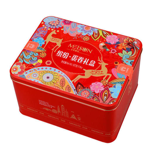香港美诚糕点礼盒装 缤纷蛋卷休闲食品零食小吃点心组合507g年货礼品 商品图2