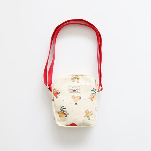 HUJI祤集Toast斜挎包插画溜冰熊熊 商品图0