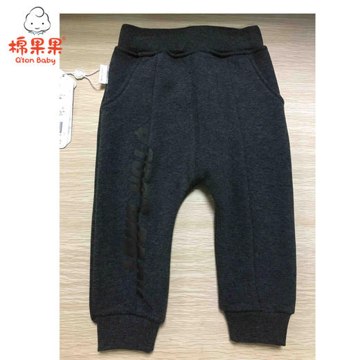 棉果果秋冬季男童南极绒长裤M412200419697 商品图0