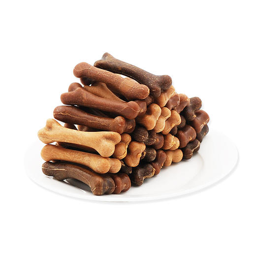 亚禾狗狗磨牙棒(混合味270g*袋 约7cm*30根装）宠物狗中小型犬耐咬洁齿骨零食 商品图2
