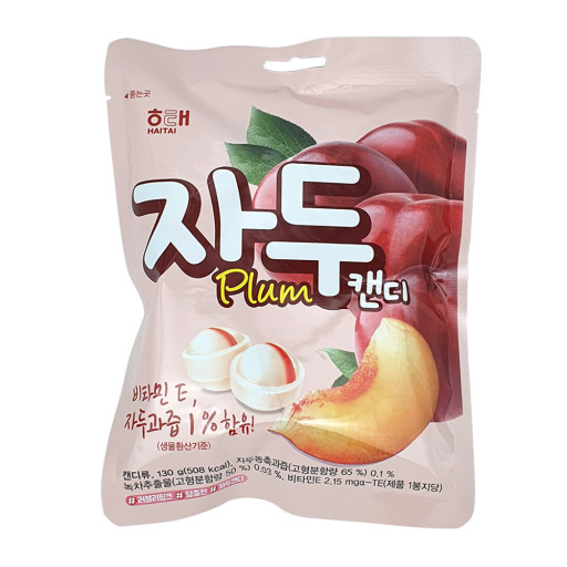 해태 자두캔디130g