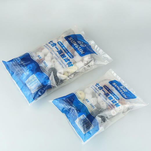 森森鱼缸滤材陶瓷环细菌屋麦饭石玻璃环水族箱过滤器鱼池过滤材料 商品图1