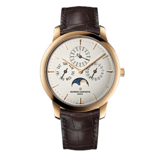 江诗丹顿 Vacheron Constantin传袭系列超薄万年历腕表 43175/000R-9687 商品图0